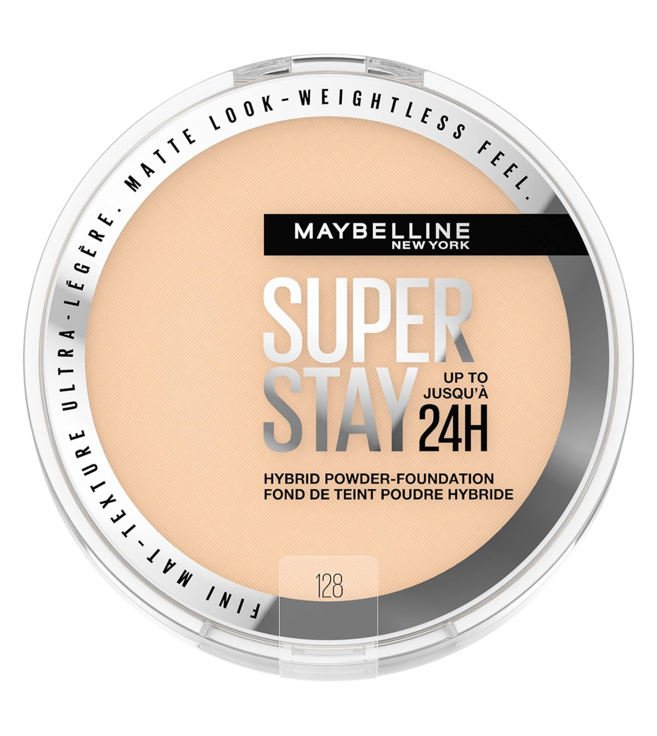 MAYBELLINE SUPER STAY HIBRID BASE EN POLVO 128